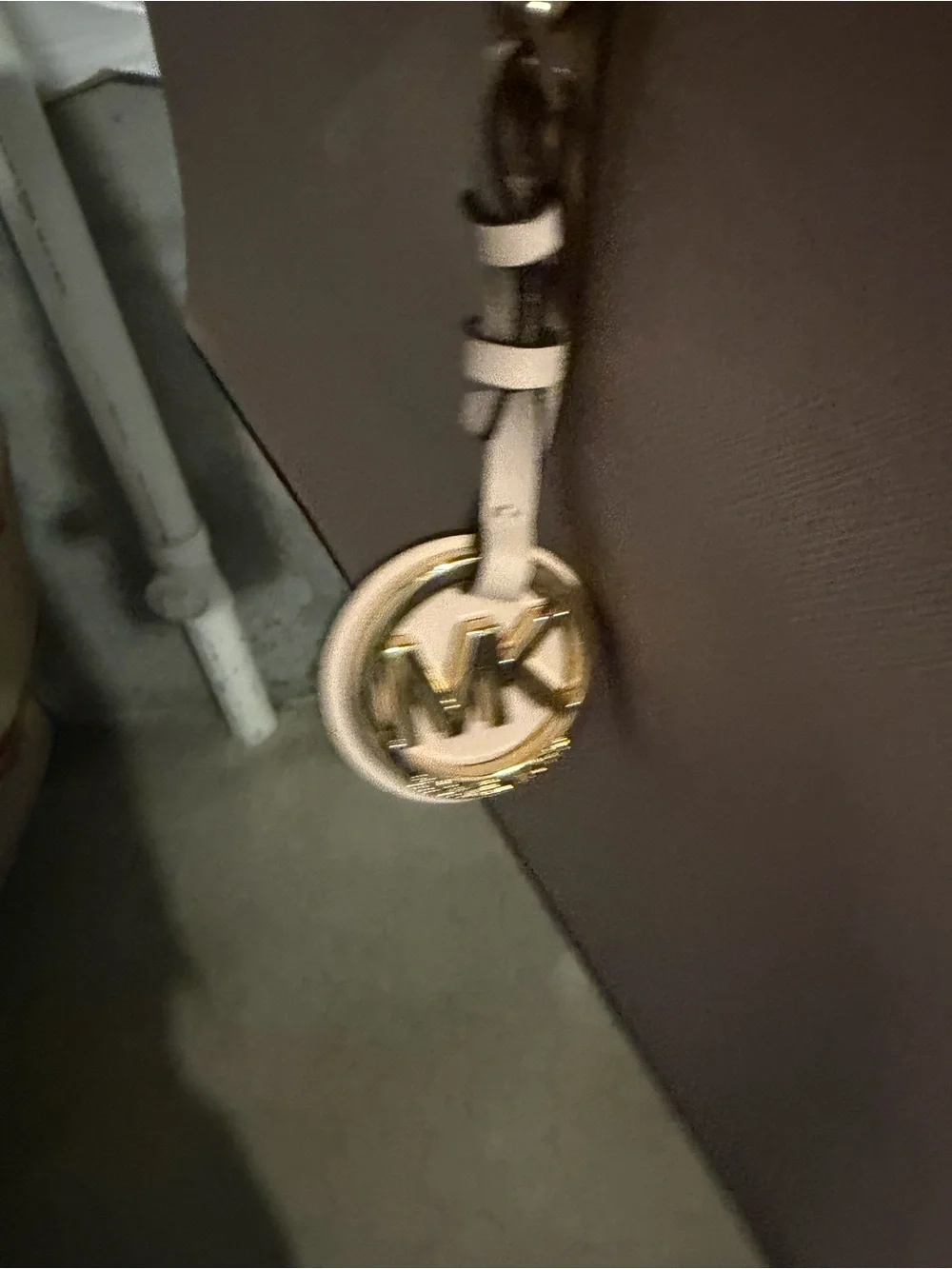 Michael Kors Blush Saffiano Leather Tote with Gold Hardware